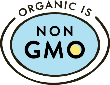Organic is non-GMO logo